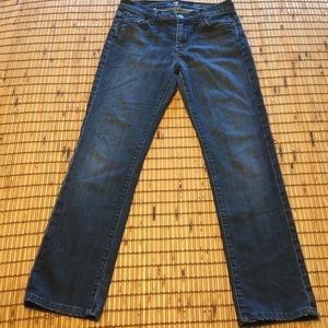 7 FOR ALL MANKIND High Waist Straight Leg